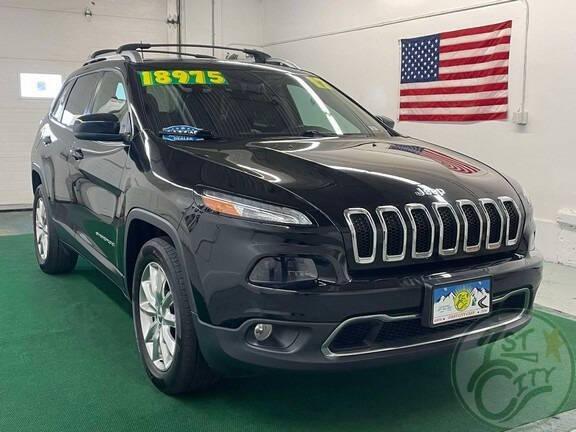 used 2017 Jeep Cherokee car, priced at $18,975