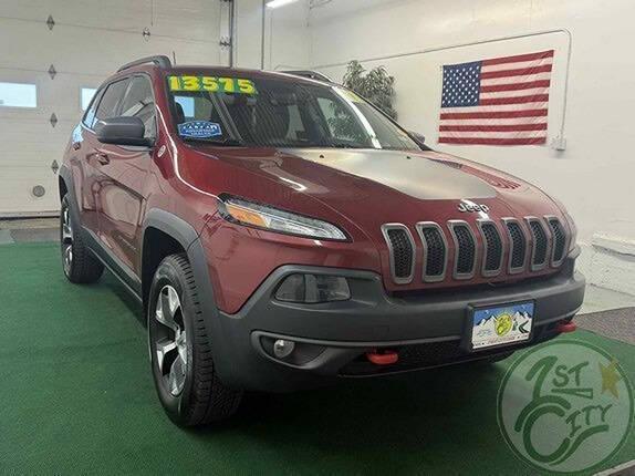 used 2017 Jeep Cherokee car, priced at $13,575