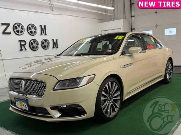 used 2018 Lincoln Continental car, priced at $24,975