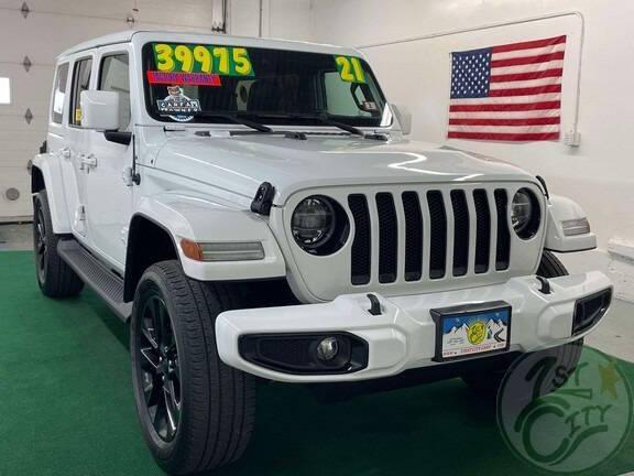 used 2021 Jeep Wrangler Unlimited car, priced at $37,975