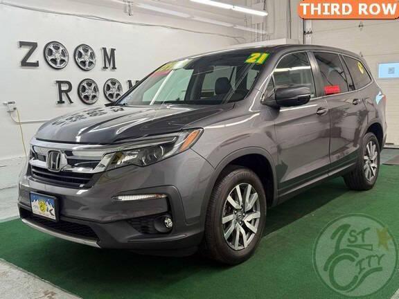 used 2021 Honda Pilot car, priced at $28,975