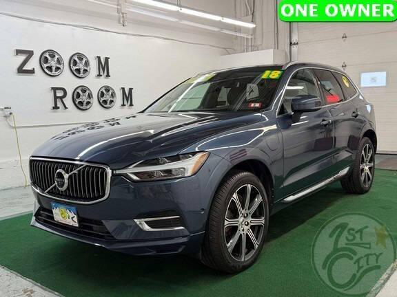 used 2018 Volvo XC60 Recharge Plug-In Hybrid car, priced at $23,975