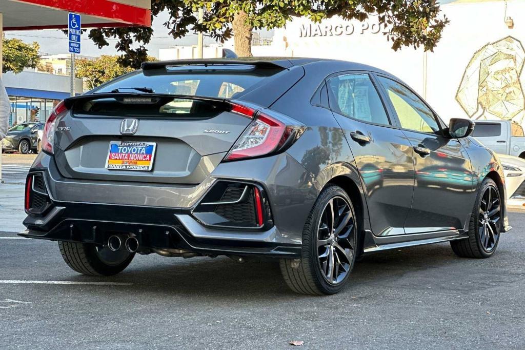 used 2021 Honda Civic car, priced at $23,000