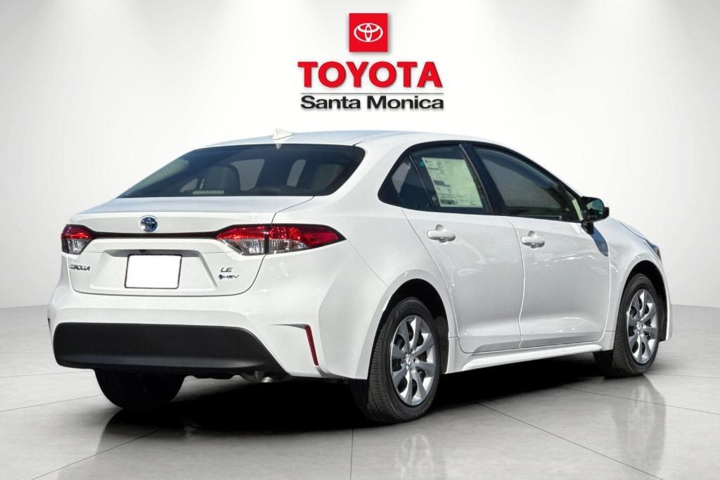 new 2025 Toyota Corolla Hybrid car, priced at $27,352