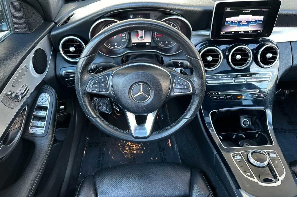 used 2018 Mercedes-Benz C-Class car, priced at $15,991