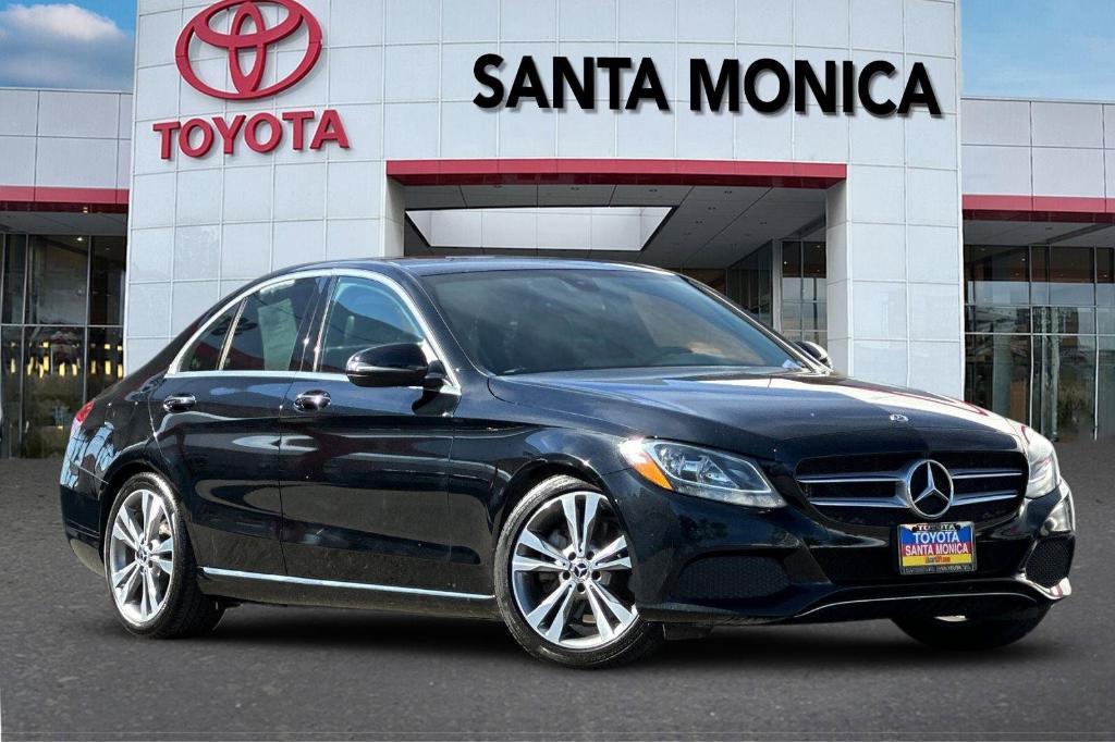 used 2018 Mercedes-Benz C-Class car, priced at $15,991