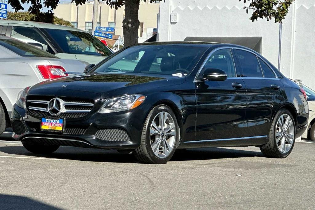 used 2018 Mercedes-Benz C-Class car, priced at $15,991