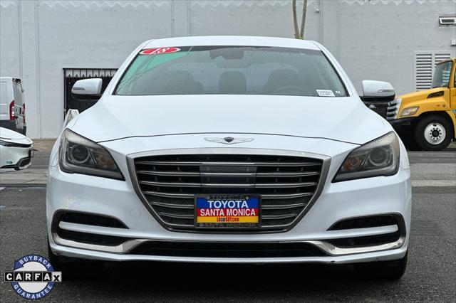used 2018 Genesis G80 car, priced at $16,999