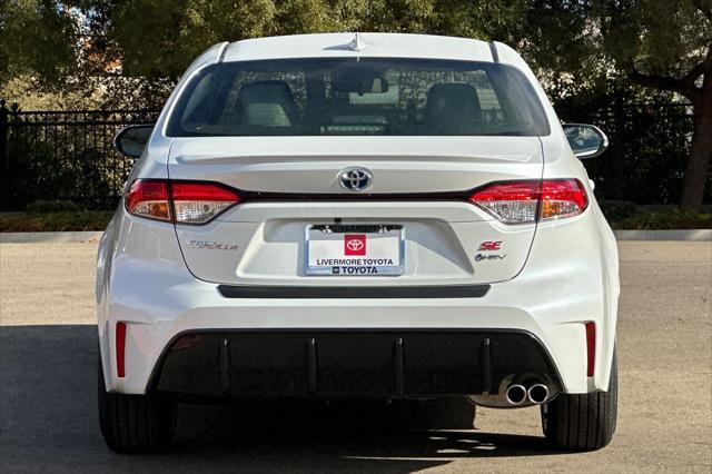 new 2025 Toyota Corolla Hybrid car, priced at $30,640