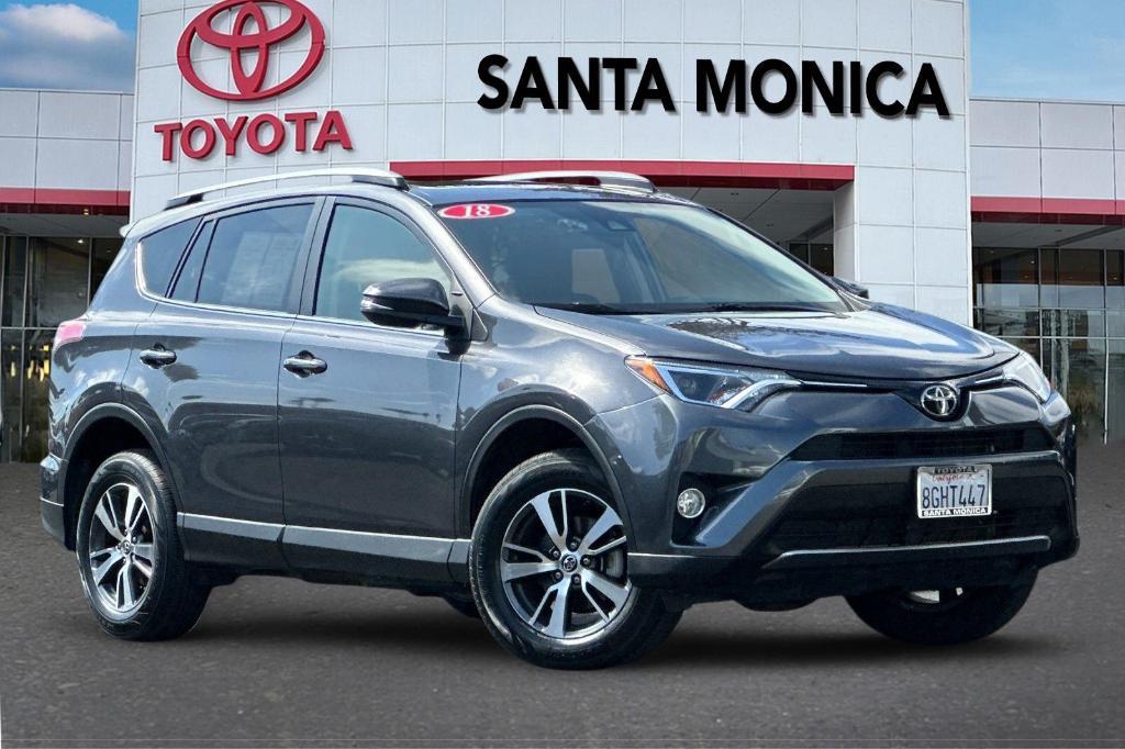 used 2018 Toyota RAV4 car, priced at $19,999