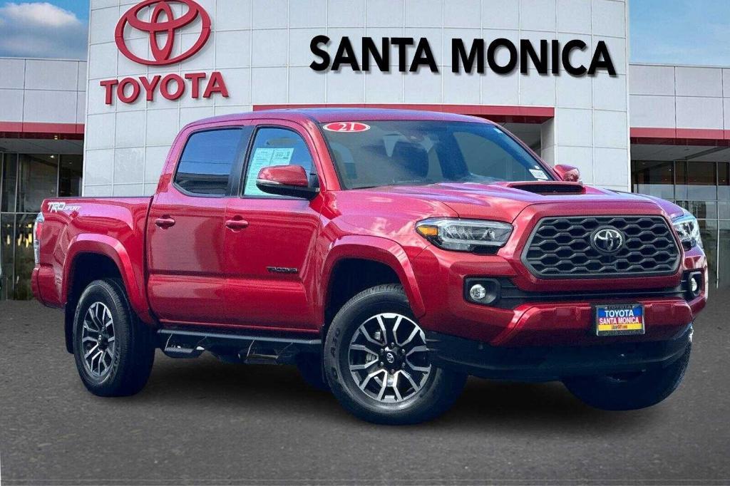 used 2021 Toyota Tacoma car, priced at $35,649