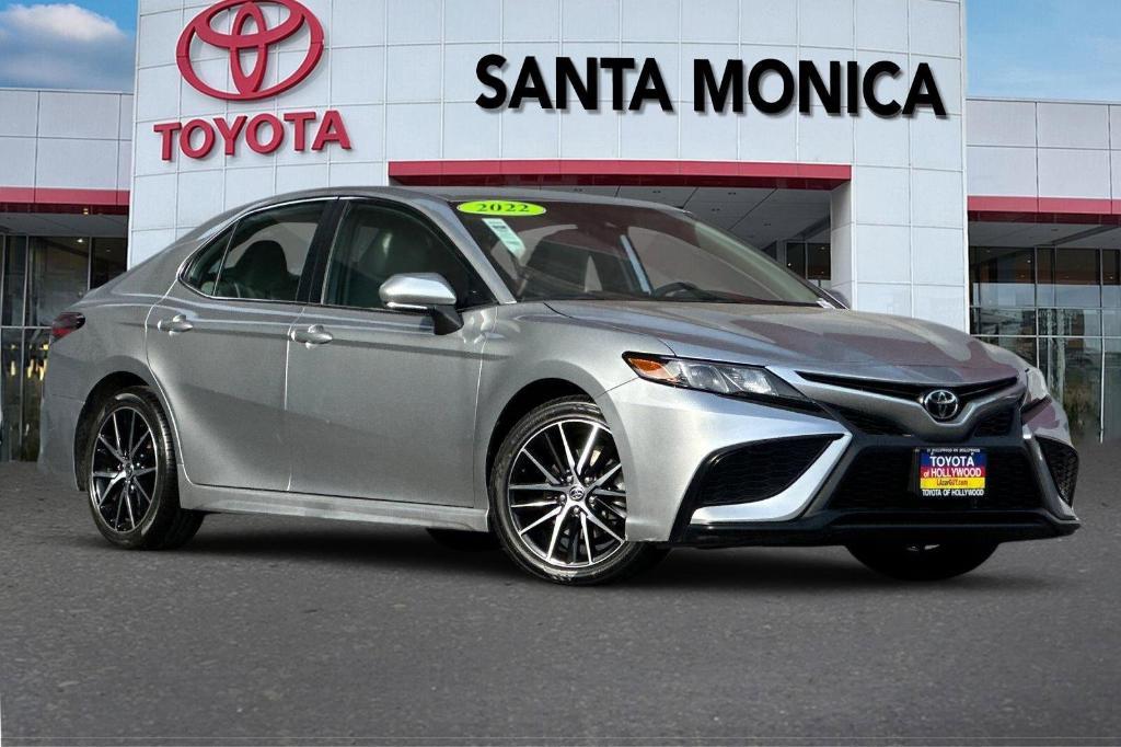 used 2022 Toyota Camry car, priced at $21,500