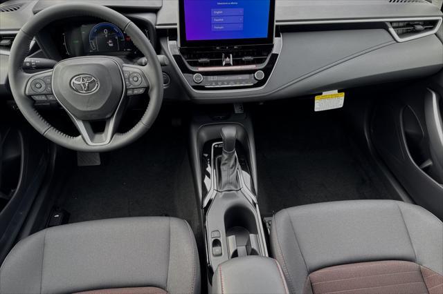 new 2025 Toyota Corolla Hybrid car, priced at $29,843
