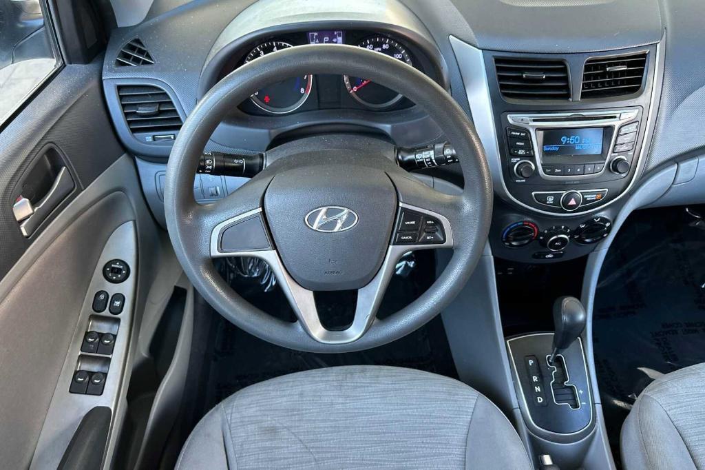 used 2017 Hyundai Accent car, priced at $7,000