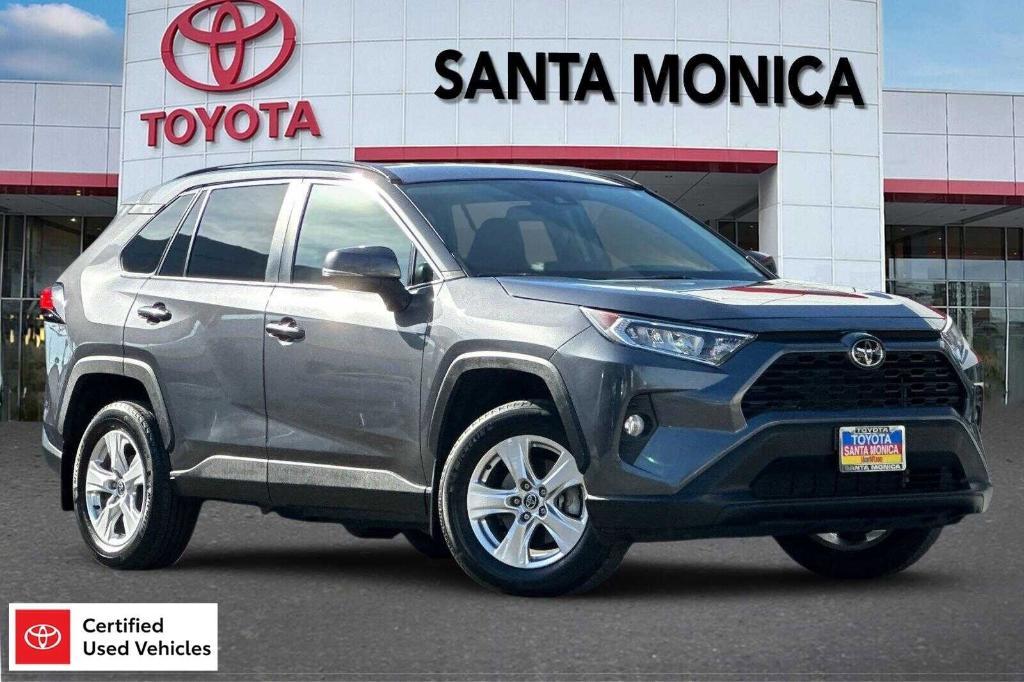 used 2021 Toyota RAV4 car, priced at $27,700