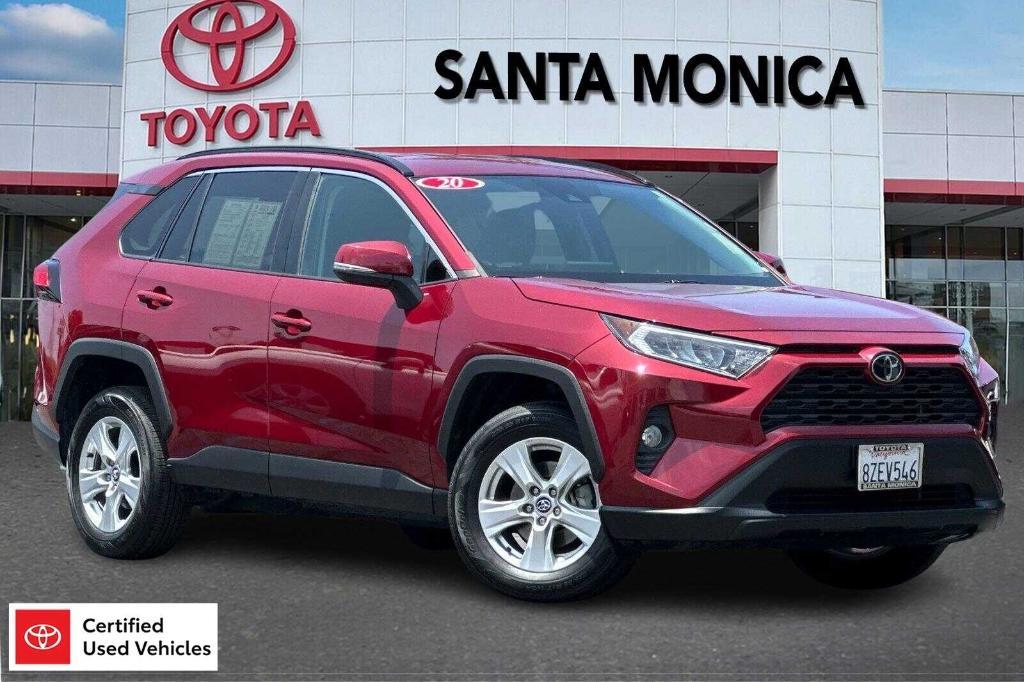 used 2020 Toyota RAV4 car, priced at $25,498