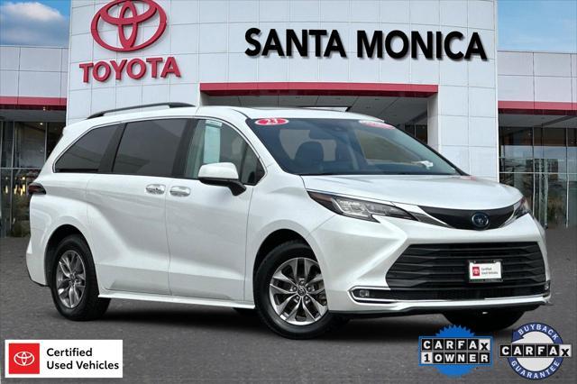 used 2023 Toyota Sienna car, priced at $39,500