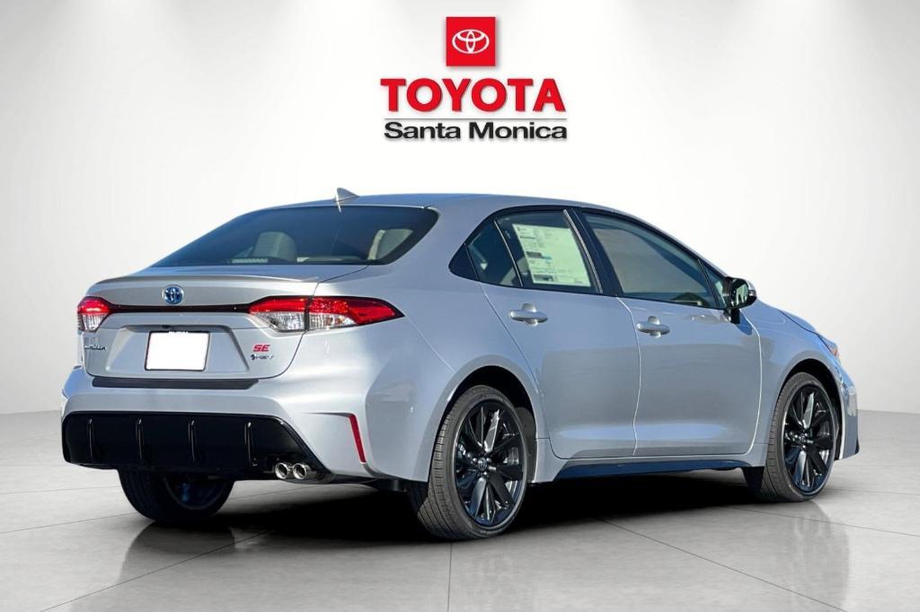 new 2025 Toyota Corolla Hybrid car, priced at $30,297