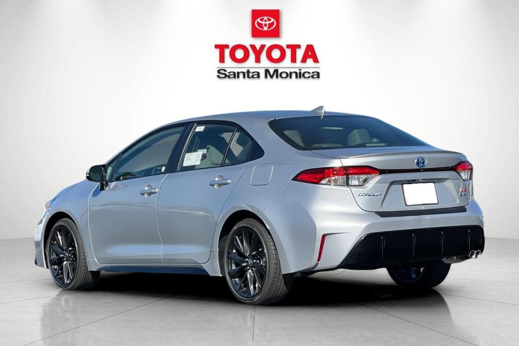 new 2025 Toyota Corolla Hybrid car, priced at $30,297