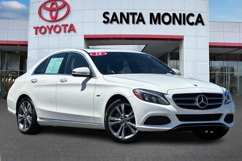 used 2018 Mercedes-Benz C-Class car, priced at $20,884