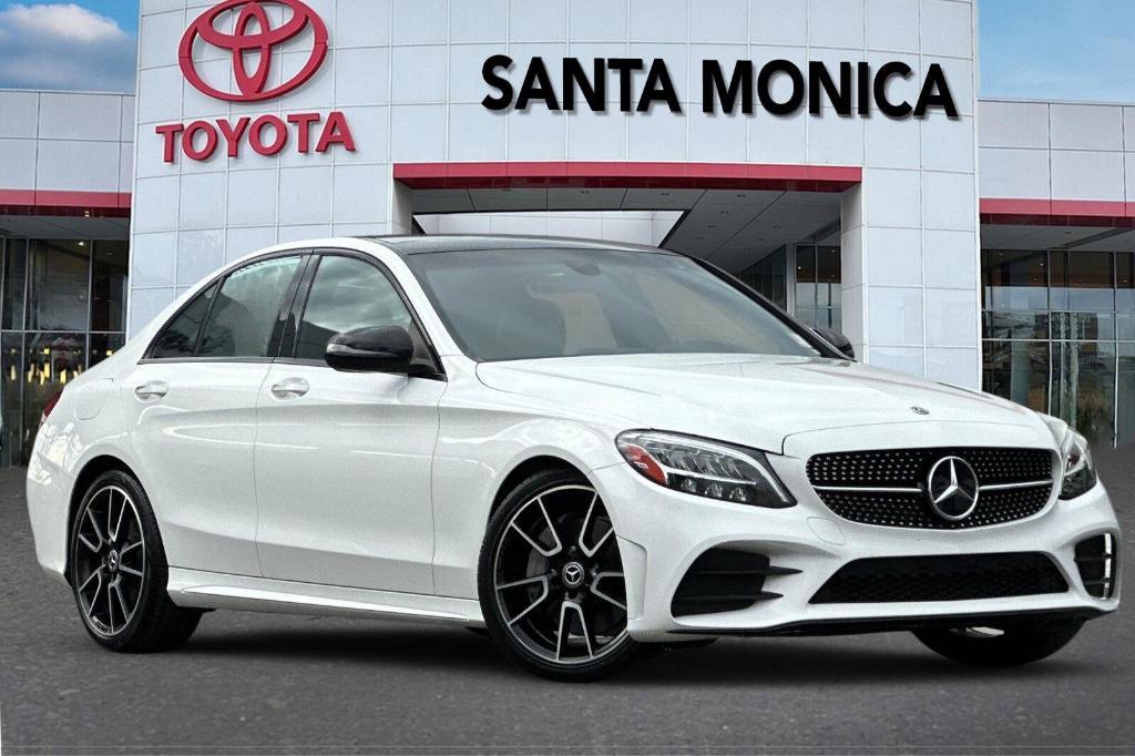 used 2020 Mercedes-Benz C-Class car, priced at $21,500