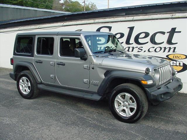 used 2019 Jeep Wrangler Unlimited car, priced at $23,419