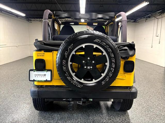 used 2002 Jeep Wrangler car, priced at $19,995