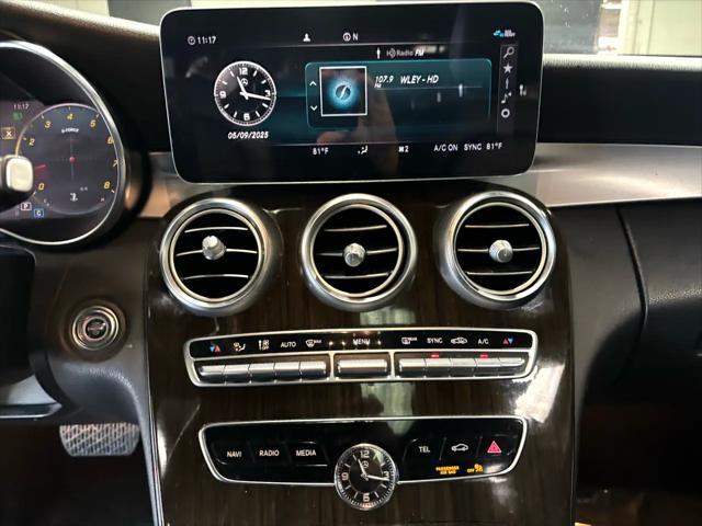 used 2019 Mercedes-Benz C-Class car, priced at $19,995