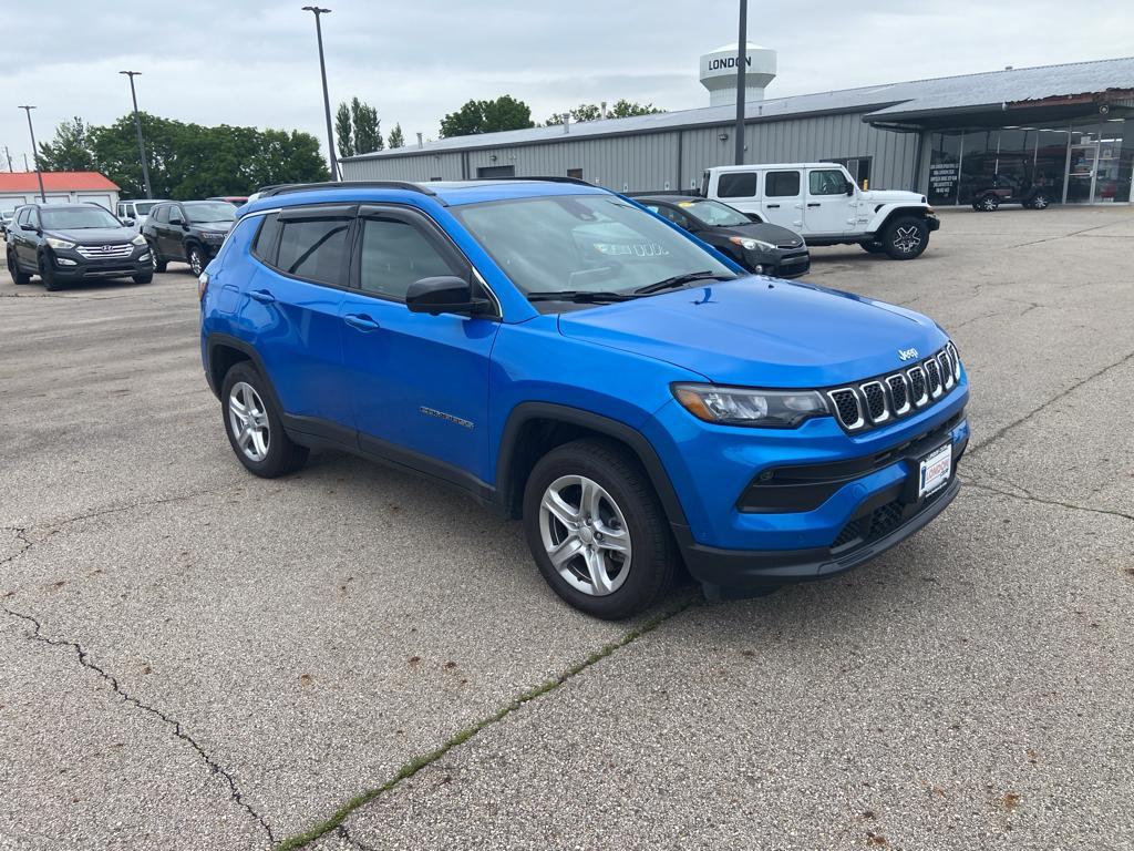used 2023 Jeep Compass car, priced at $22,695