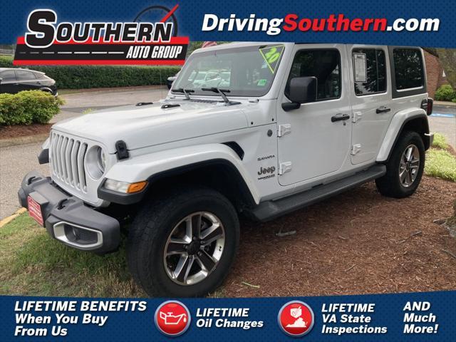 used 2020 Jeep Wrangler Unlimited car, priced at $27,399