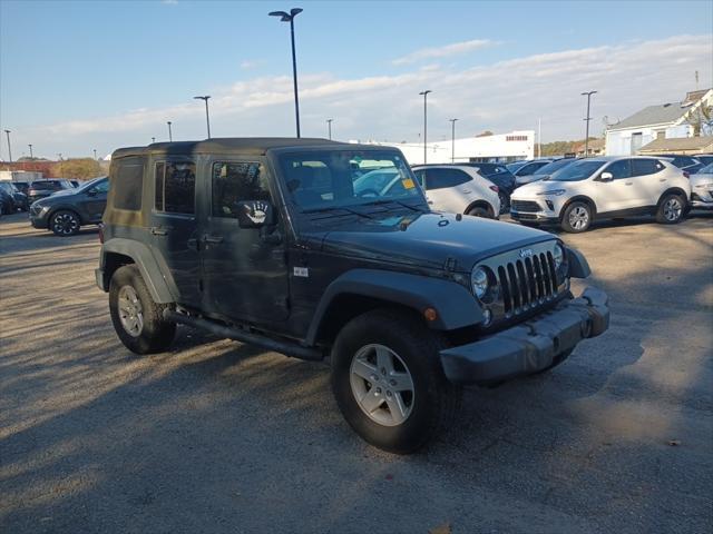 used 2016 Jeep Wrangler Unlimited car, priced at $20,965