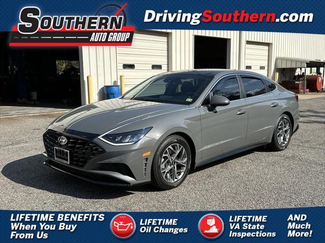 used 2022 Hyundai Sonata car, priced at $19,453