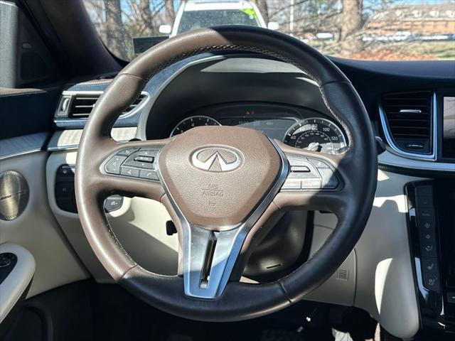 used 2021 INFINITI QX50 car, priced at $30,780
