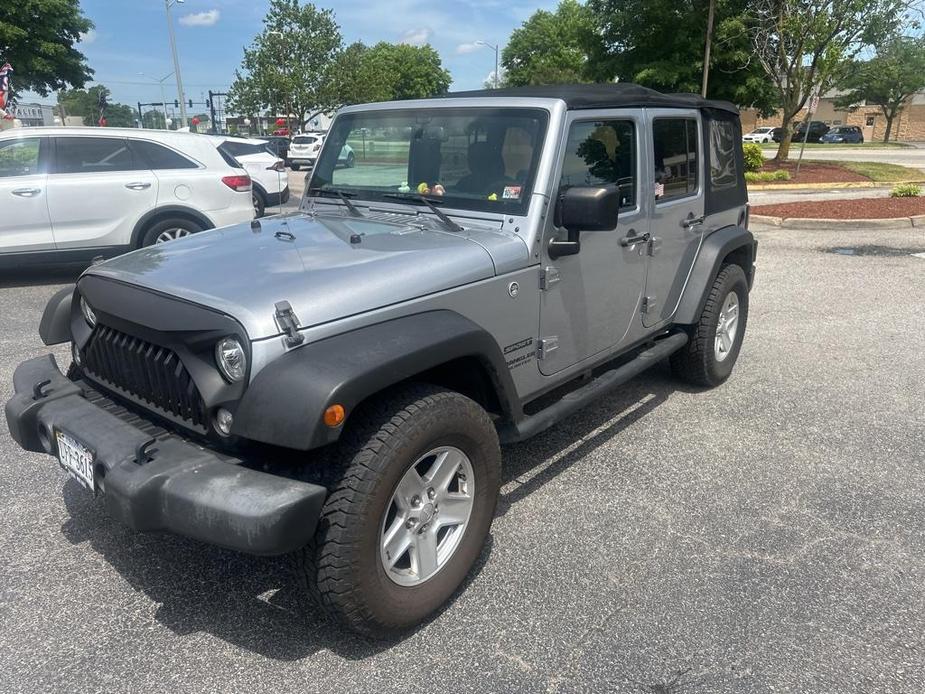 used 2017 Jeep Wrangler Unlimited car, priced at $22,375
