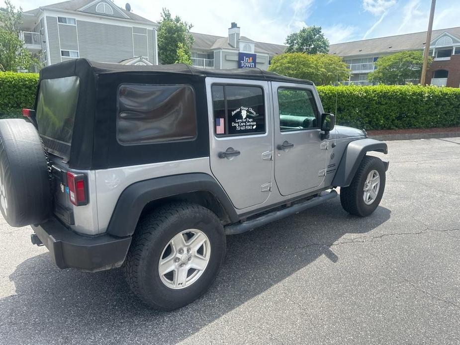 used 2017 Jeep Wrangler Unlimited car, priced at $22,375