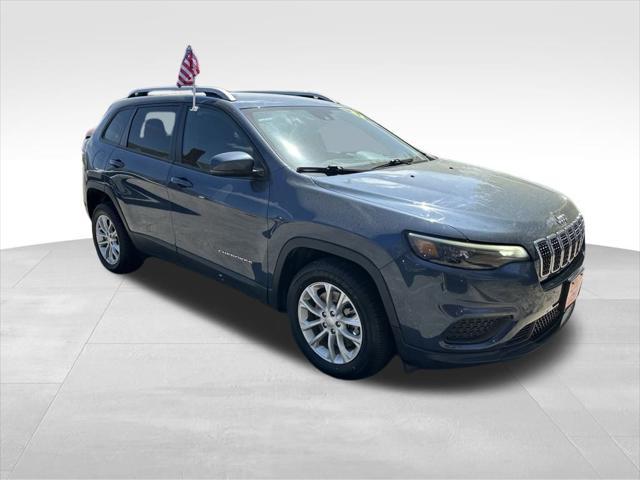used 2021 Jeep Cherokee car, priced at $13,400