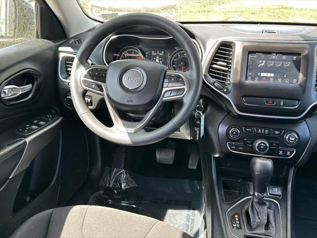 used 2021 Jeep Cherokee car, priced at $13,400