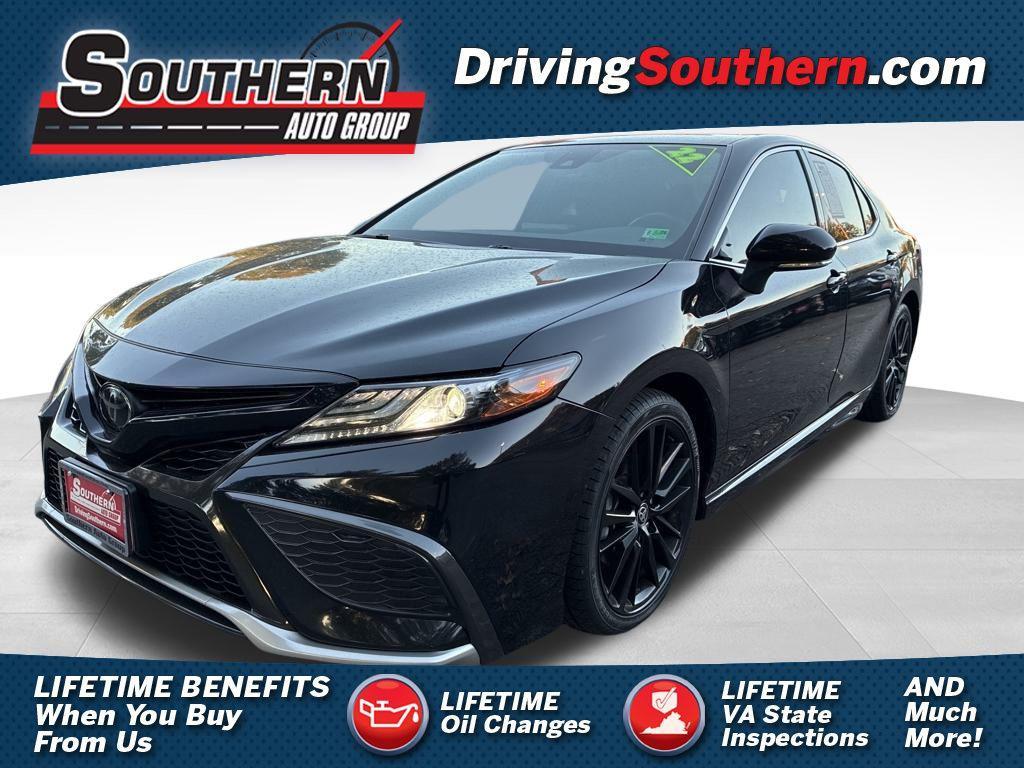 used 2022 Toyota Camry car, priced at $25,454
