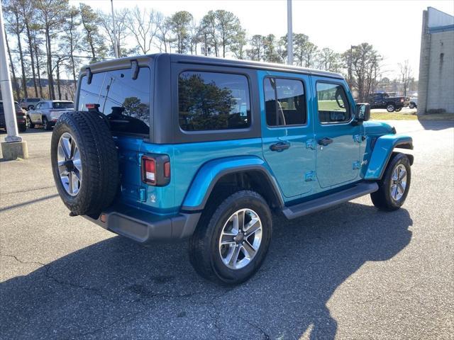 used 2020 Jeep Wrangler Unlimited car, priced at $27,600