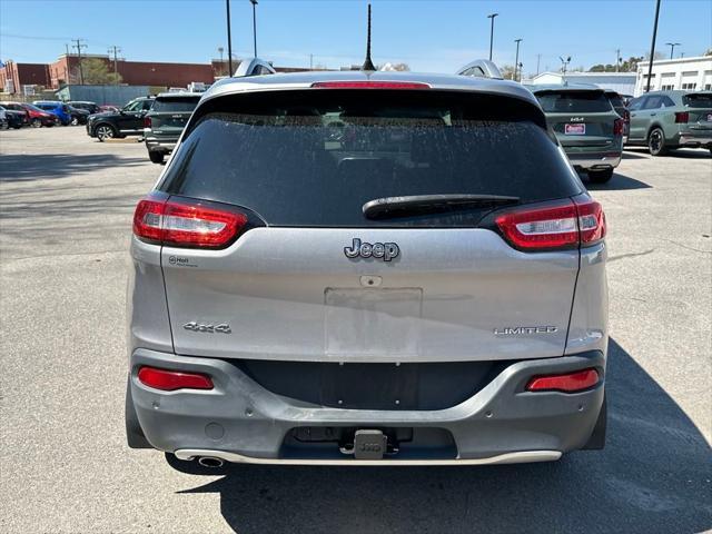 used 2018 Jeep Cherokee car, priced at $17,756
