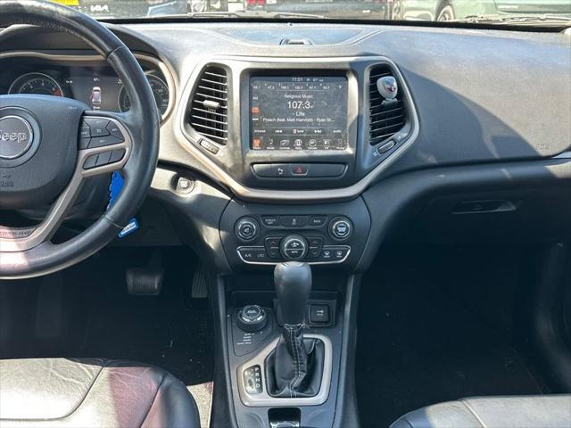 used 2018 Jeep Cherokee car, priced at $17,756