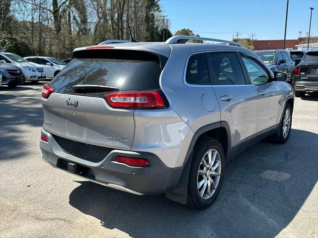 used 2018 Jeep Cherokee car, priced at $17,756