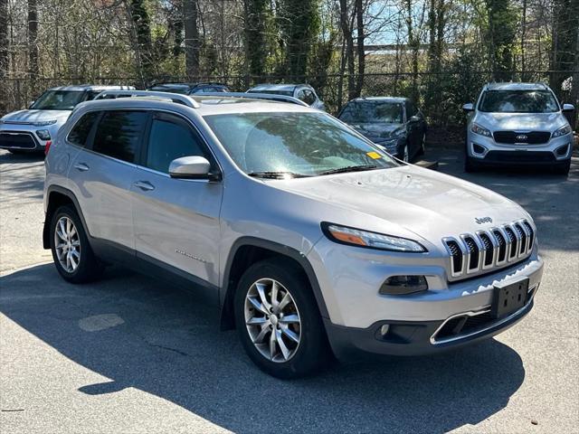 used 2018 Jeep Cherokee car, priced at $17,756