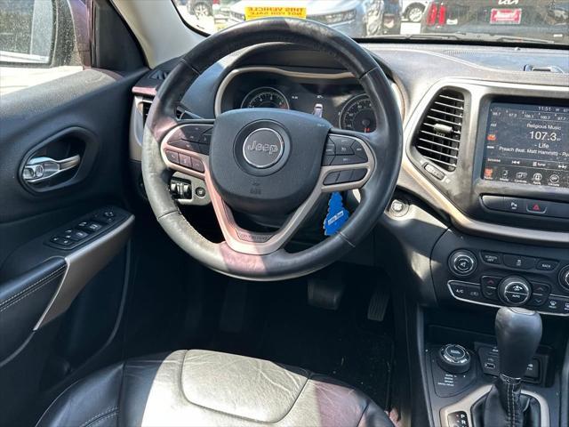 used 2018 Jeep Cherokee car, priced at $17,756