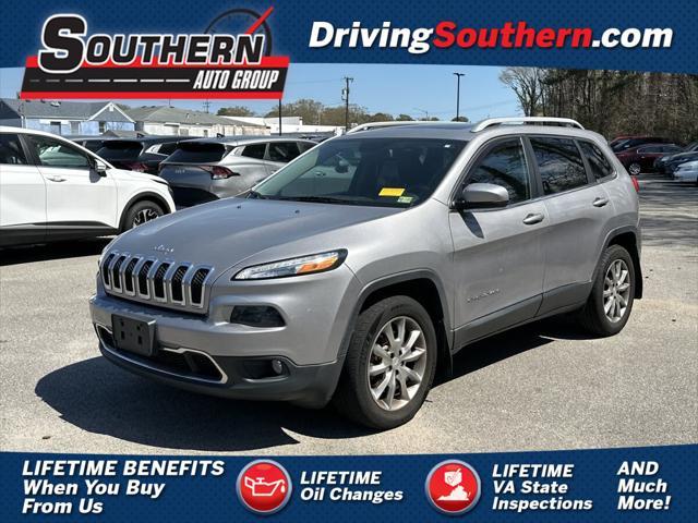 used 2018 Jeep Cherokee car, priced at $17,025