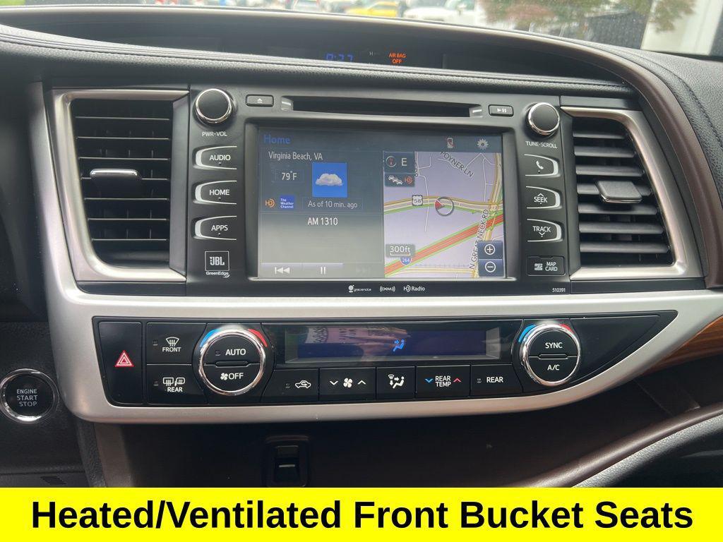 used 2019 Toyota Highlander car, priced at $24,648