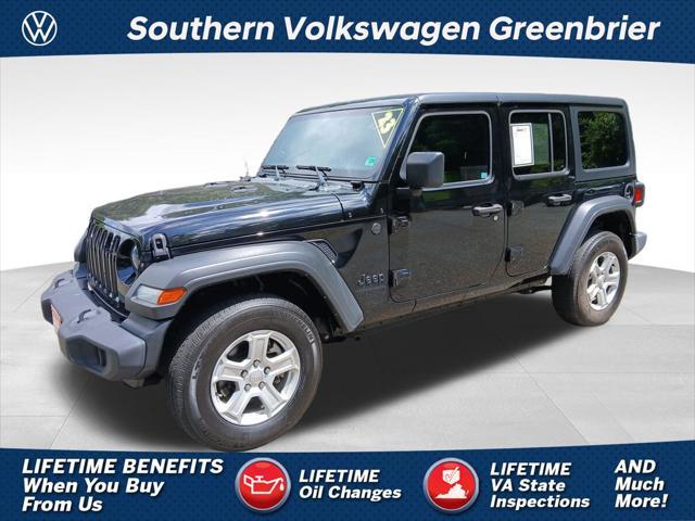 used 2023 Jeep Wrangler car, priced at $32,705