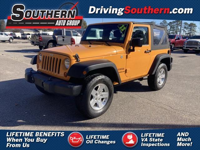 used 2012 Jeep Wrangler car, priced at $14,400