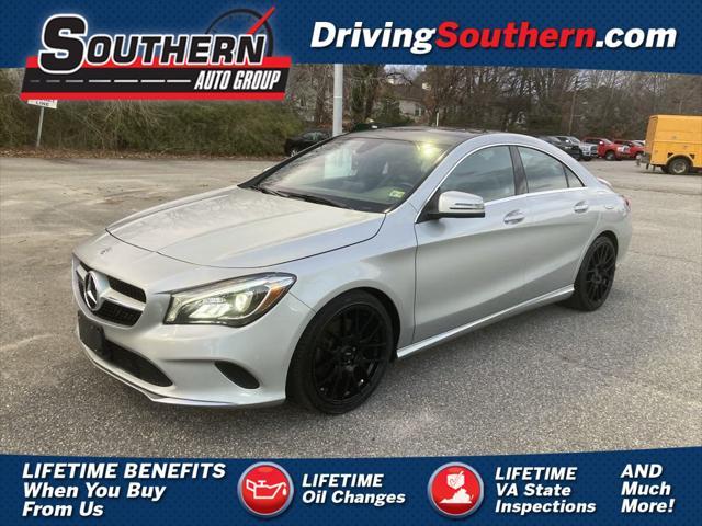 used 2018 Mercedes-Benz CLA 250 car, priced at $14,100