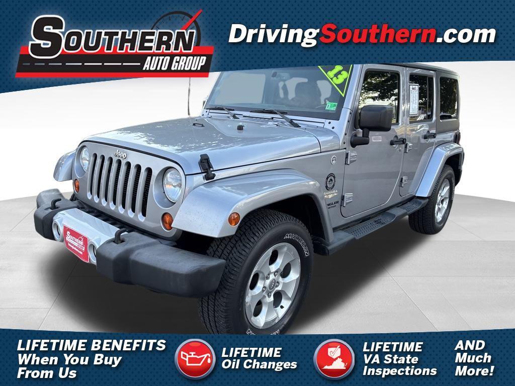used 2013 Jeep Wrangler Unlimited car, priced at $11,586